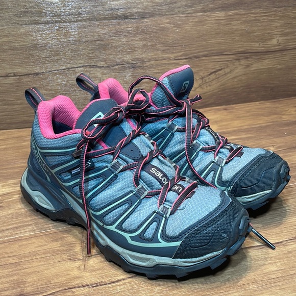 Salomon Shoes - Salomon X Ultra Prime Pink Trail Running Hiking
Terrain Women's Shoes 5 379166